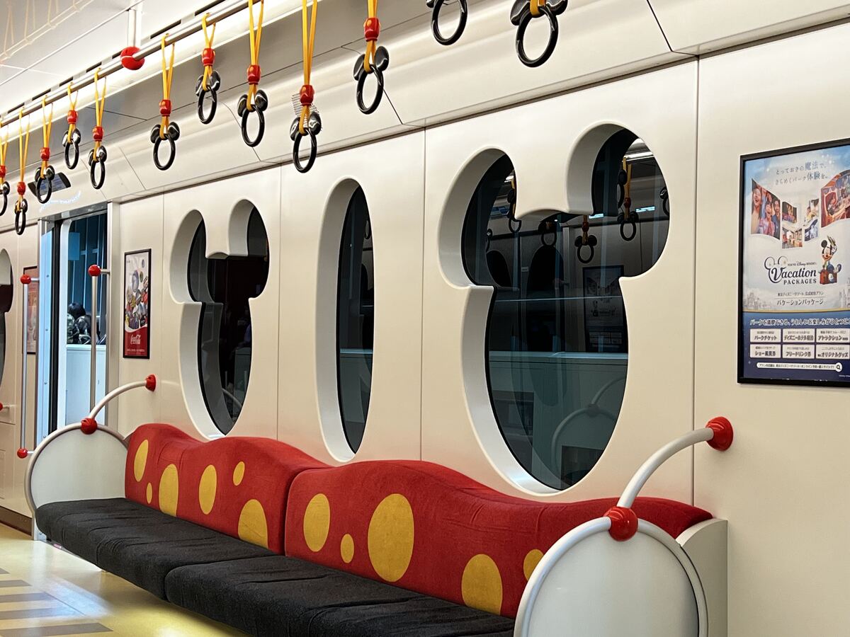 Disney Resort Line with Mickey windows